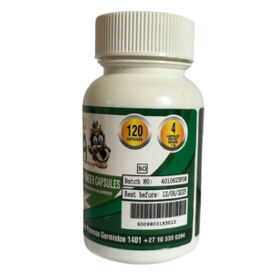 Moringa Powder Capsules – 120 capsules